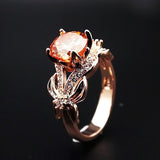 Micro Diamond Bow Ring - WOMONA.COM