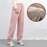 padded sweatpants - WOMONA.COM