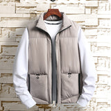 Autumn Casual Cotton Vest Warm Men's - WOMONA.COM