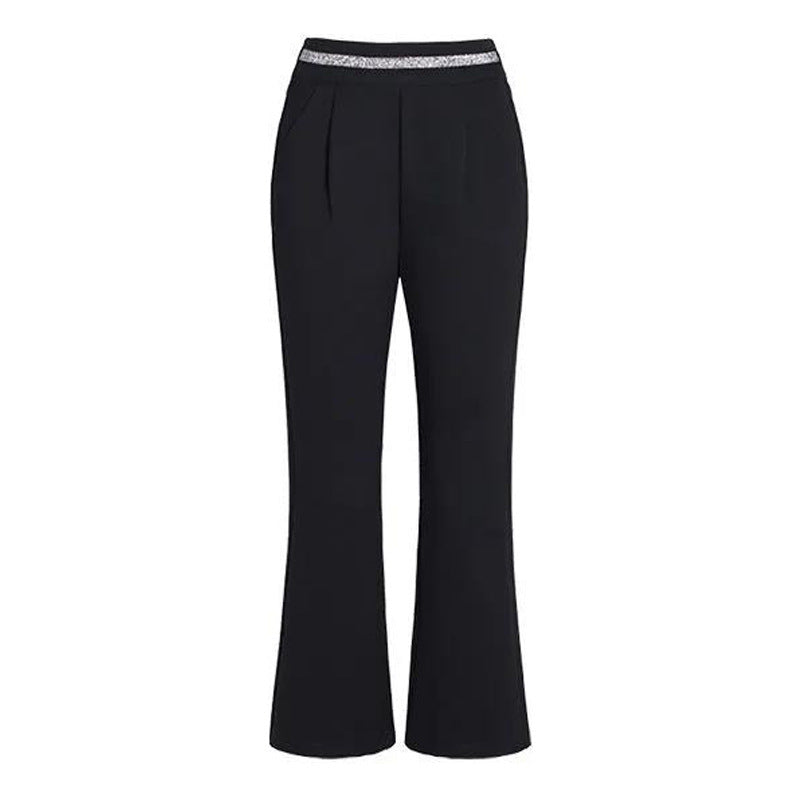 High-Casual Bootcut Trousers - WOMONA.COM