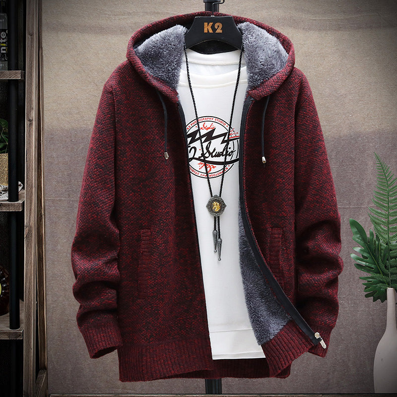 Fleece sweater coat Men - WOMONA.COM