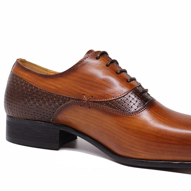 Business Men's Formal Leather Shoes - WOMONA.COM