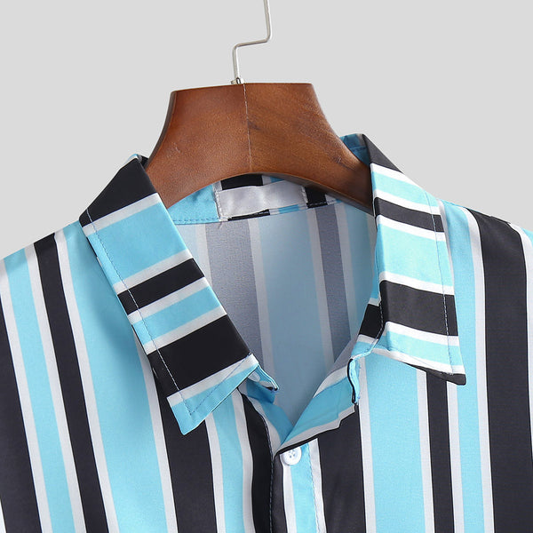 Men Stripe shirts - WOMONA.COM