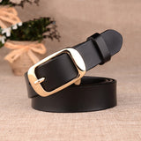 Ladies leather belt - WOMONA.COM