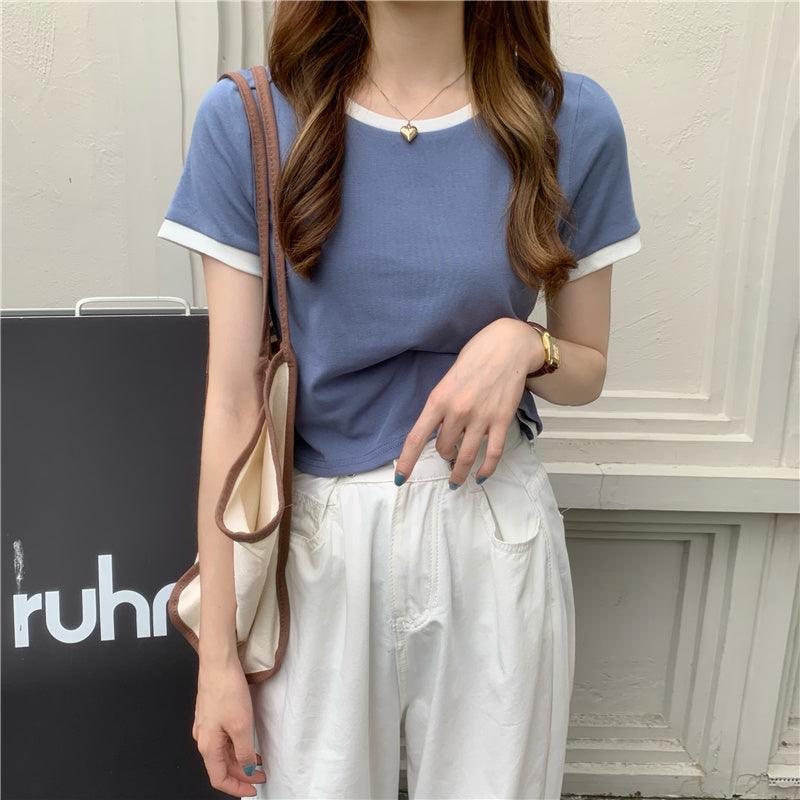 Slim Short Top - WOMONA.COM
