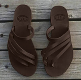 Flat toe flat sandals - WOMONA.COM