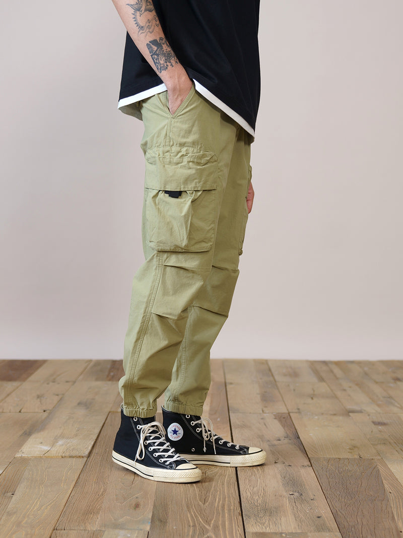 Casual Cropped Trousers Men - WOMONA.COM