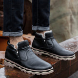 Snow boots men casual Martin boots men - WOMONA.COM