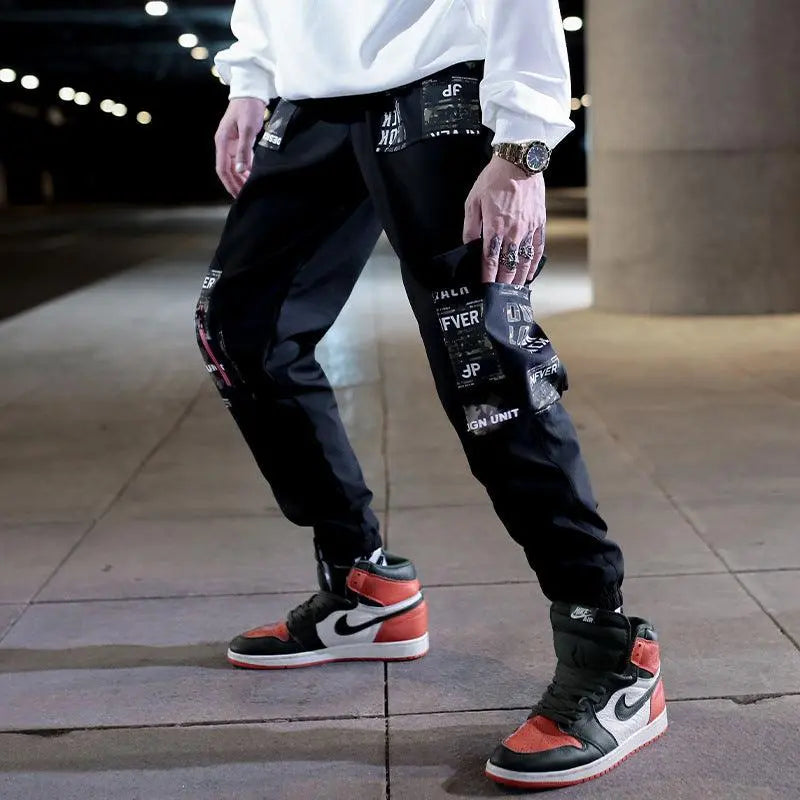 Men's Overalls Loose Sweatpants Couples - WOMONA.COM