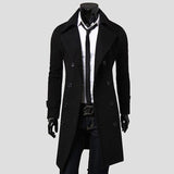 Men's Trench Coat - WOMONA.COM