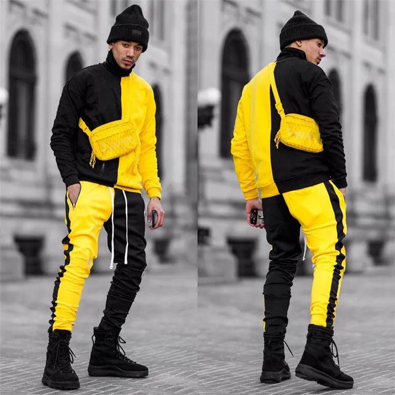 Fashion Sports Sweatshirt Sweatpants - WOMONA.COM