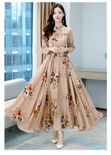 Waist Slimming Printed Dress - WOMONA.COM