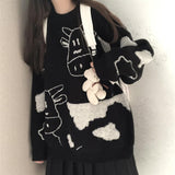 College Style Autumn Sweater - WOMONA.COM