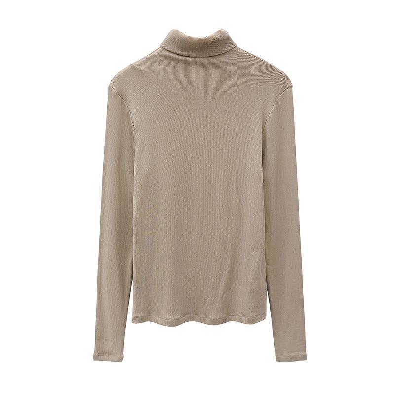 Long-sleeved Padded Top - WOMONA.COM