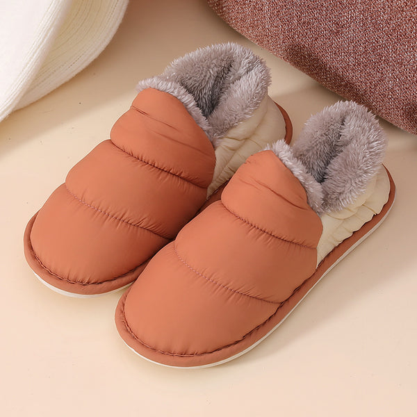 Rainproof Cloth Cotton Shoes - WOMONA.COM