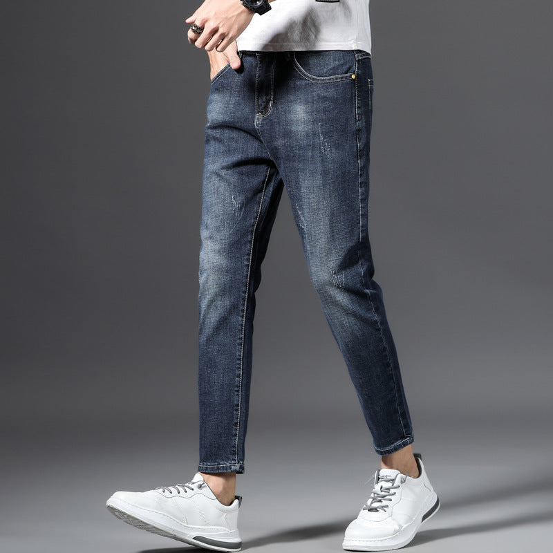 Jeans For Men Stretch And Trim - WOMONA.COM