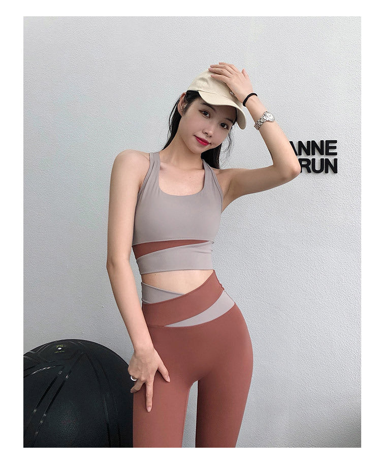 Sports Fitness Set Yoga pants - WOMONA.COM