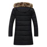 Men s Overcoat Winter Parka Hooded Jackets - WOMONA.COM