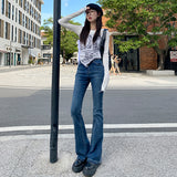 Tall Straight Flared Mopping Pants - WOMONA.COM