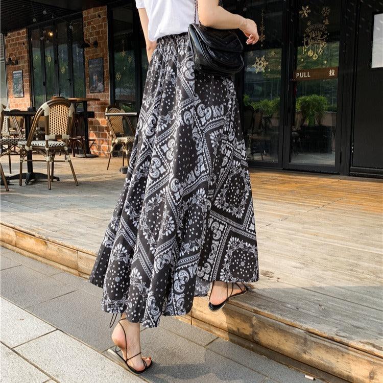Big Swing A-line Skirt - WOMONA.COM