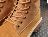 Leather boots casual men's - WOMONA.COM