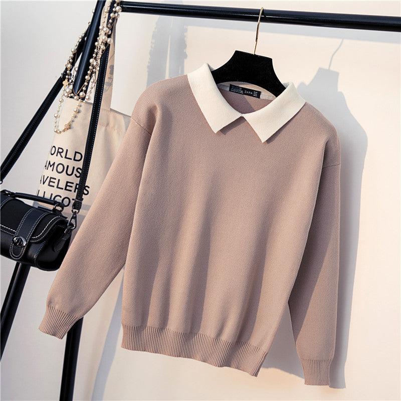 Early Autumn Knit Sweater - WOMONA.COM
