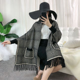 Imitation Mink Velvet Cape - WOMONA.COM