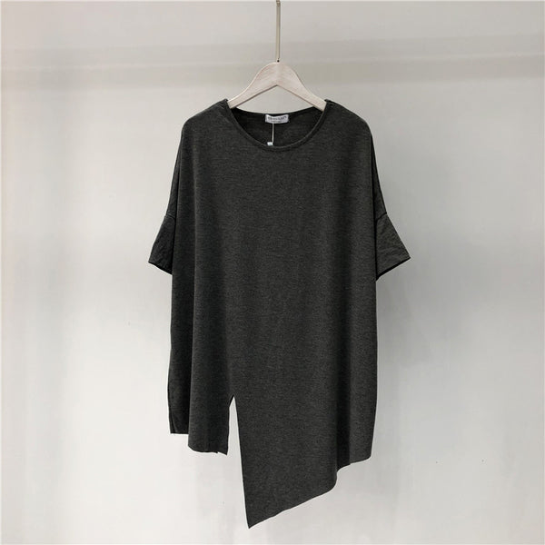 Loose Mid-length Top - WOMONA.COM