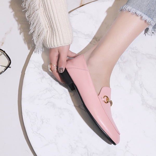 Flat casual loafers - WOMONA.COM