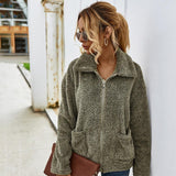 Extra warm coat in autumn - WOMONA.COM