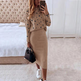 Casual Bag Hip Two-piece Suit - WOMONA.COM