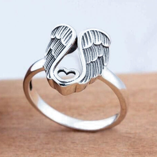 Angel Wings Ring - WOMONA.COM
