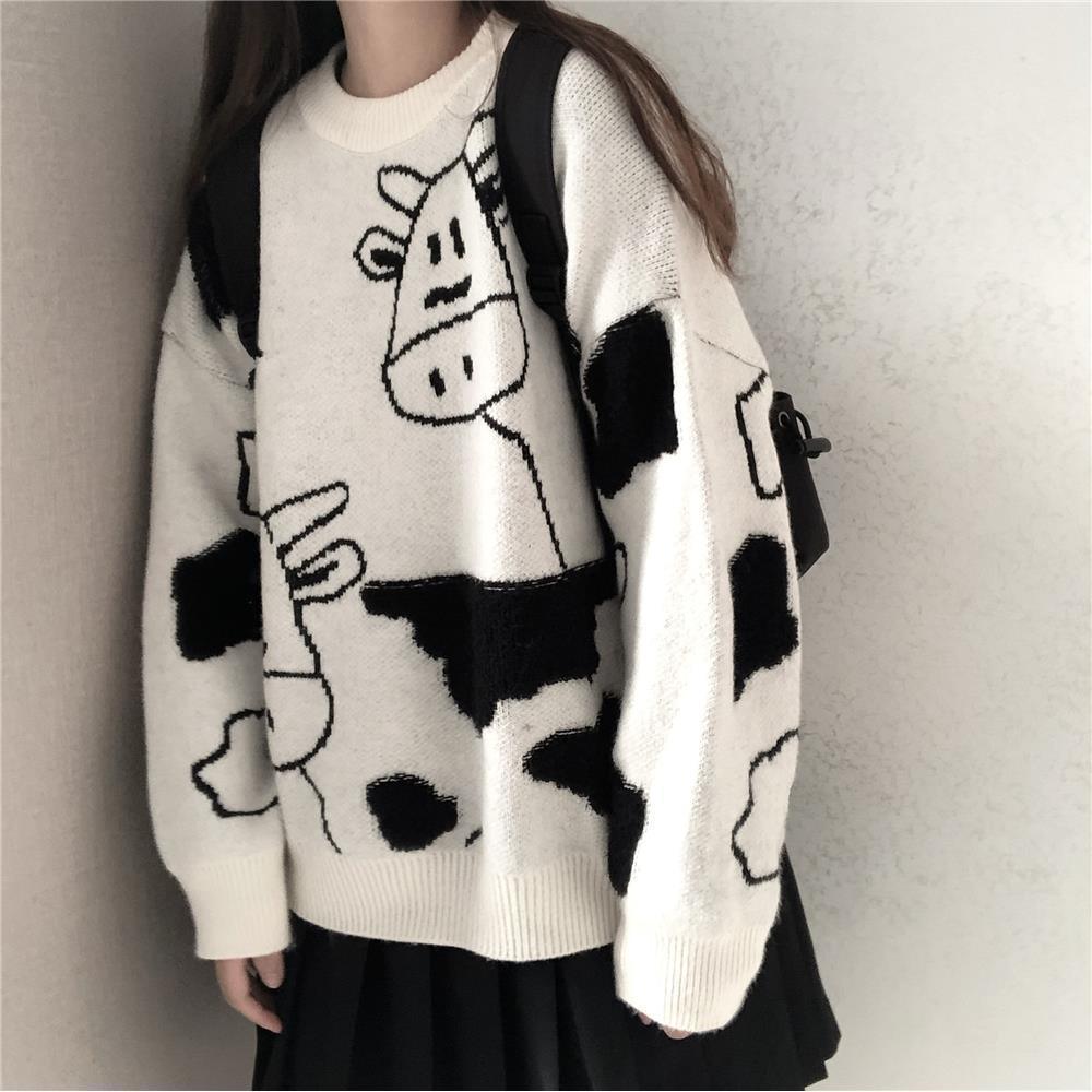 College Style Autumn Sweater - WOMONA.COM