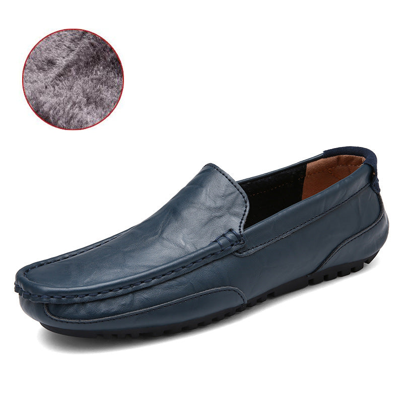 Men Loafers Slip On Formal Comfortable Soft Shoes - WOMONA.COM