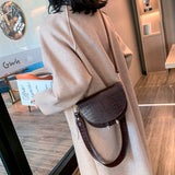 Fashionable wild round bag - WOMONA.COM