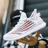 Flying woven sneakers for men and women leisure - WOMONA.COM