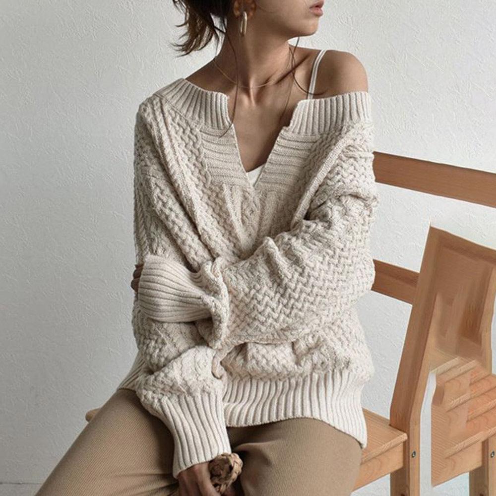 New Korean Fashion Sweater - WOMONA.COM