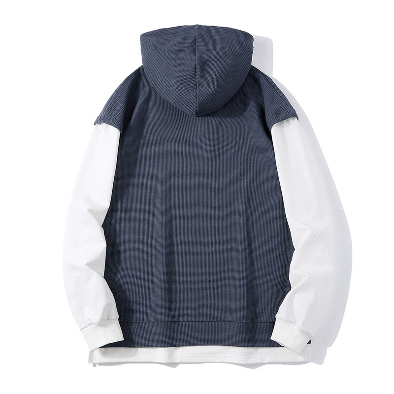 Cotton Hooded Sweatshirt - WOMONA.COM