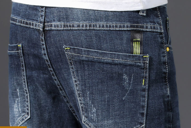 Jeans For Men Stretch And Trim - WOMONA.COM