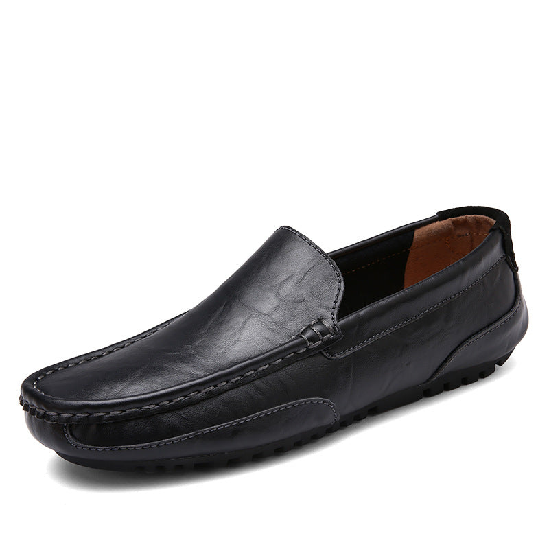 Men Loafers Slip On Formal Comfortable Soft Shoes - WOMONA.COM