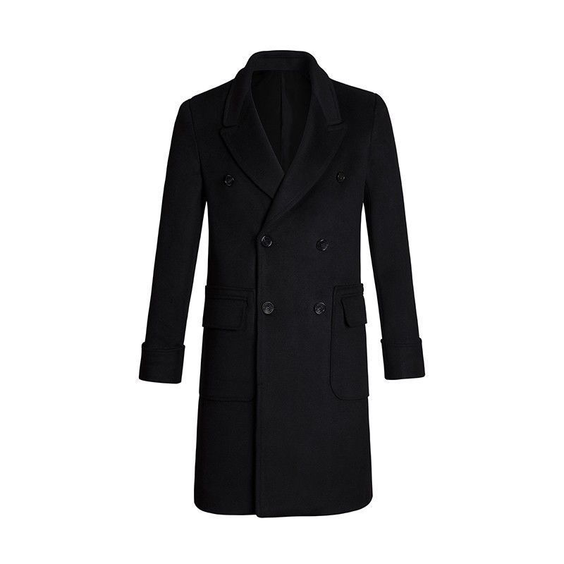 Winter Woolen Trench Coat - WOMONA.COM