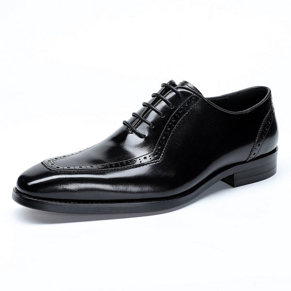 Oxford Men's Formal Dress Single Shoes Leather - WOMONA.COM