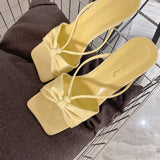 Temperament Outer Wear Slippers - WOMONA.COM