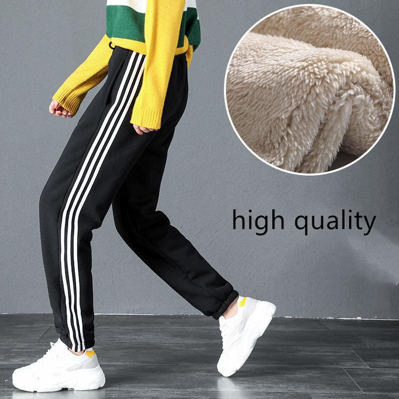 padded sweatpants - WOMONA.COM