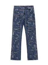 Micro Flared Jeans Men - WOMONA.COM