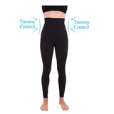 High Waist Slim-fit Leggings - WOMONA.COM