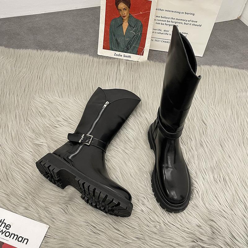 Non-slip High-top Knight Boots - WOMONA.COM