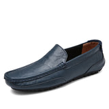 Men Loafers Slip On Formal Comfortable Soft Shoes - WOMONA.COM