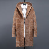 Cardigan Hooded Casual Sweater Jacket - WOMONA.COM