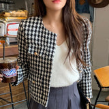 Tartan Short Jacket For Women - WOMONA.COM